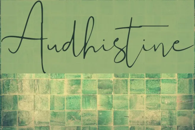 Audhistine Example 1