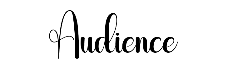 Audience  Fuentes Gratis Descargar