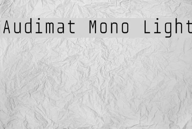 Audimat Mono Light Example 3