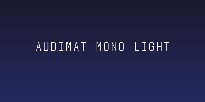 Audimat Mono Light Social Header