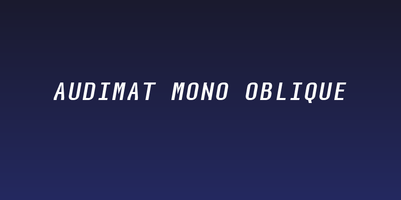 Audimat Mono Oblique Social Header