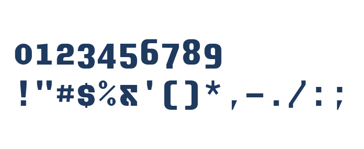 Audimat Mono SmallCapsBold Other Characters