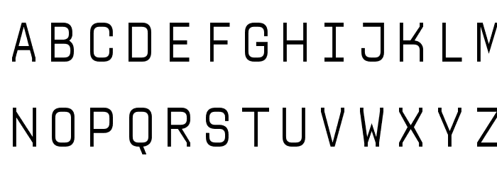 Audimat Mono SmallCapsLight Font LOWERCASE