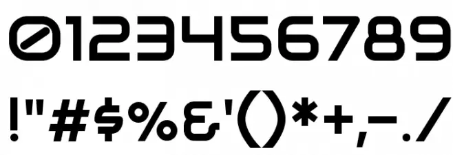 Audiowide Regular Font OTHER CHARS