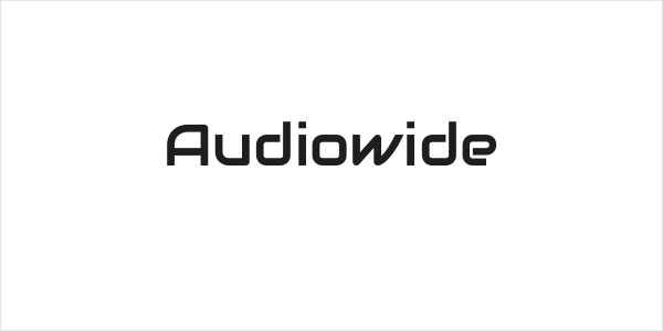 Audiowide Logo