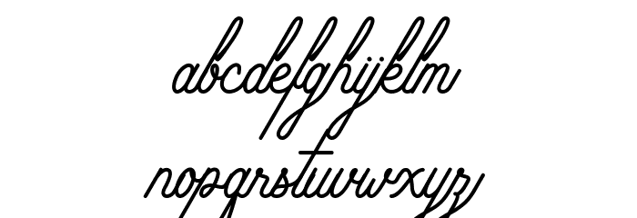 Audrena Font LOWERCASE