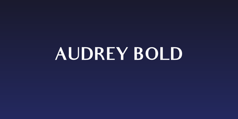 Audrey Bold Social Header