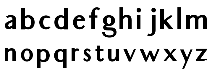 Audrey Bold Font LOWERCASE