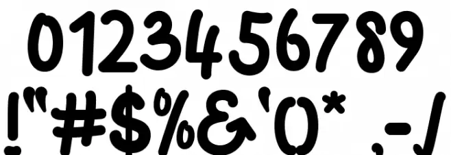 Audrey Kids Font OTHER CHARS