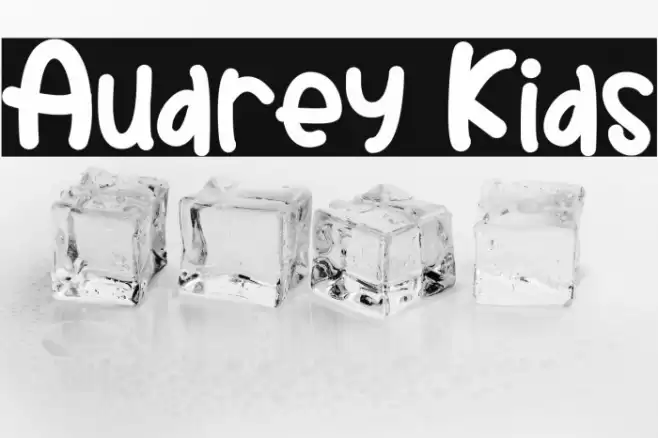 Audrey Kids Font examples