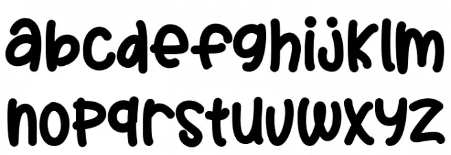 Audrey Kids خط أحرف صغيرة