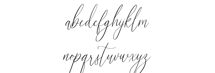 Audrey and Reynold Font LOWERCASE