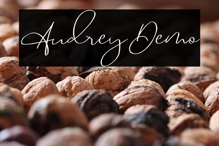 Audrey_Demo Example 1