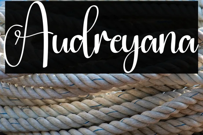Audreyana Example 2