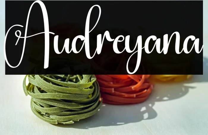 Audreyana Example 3