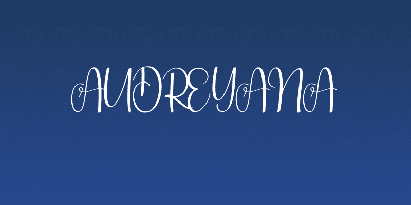 Audreyana Social Header