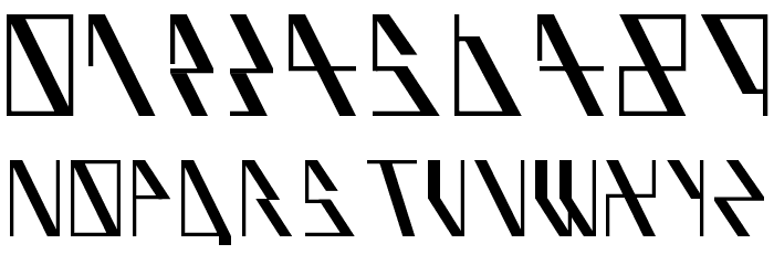 AufBliK Font OTHER CHARS