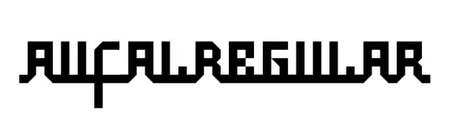 Aufal Regular  フリーフォントのダウンロード