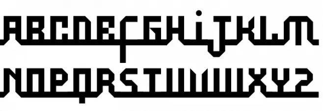 Aufal Regular Schriftart Groß