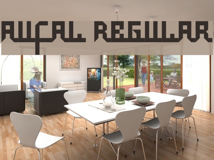Aufal Regular Font examples