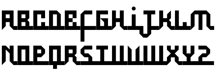 Aufal Regular Font LOWERCASE