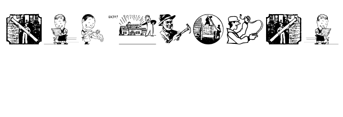 AufmBauConstructions Font OTHER CHARS