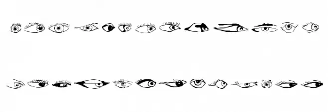 AugenEyes 字体 大写