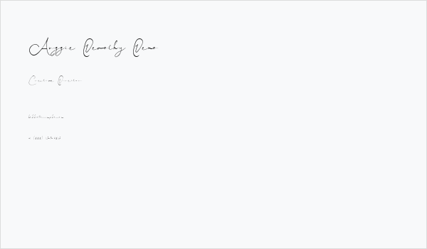 Auggie Devothy Demo Business Card