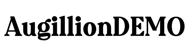 AugillionDEMO  Frei Schriftart Herunterladen