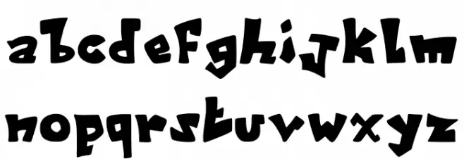 Augmented Funk Regular خط أحرف صغيرة