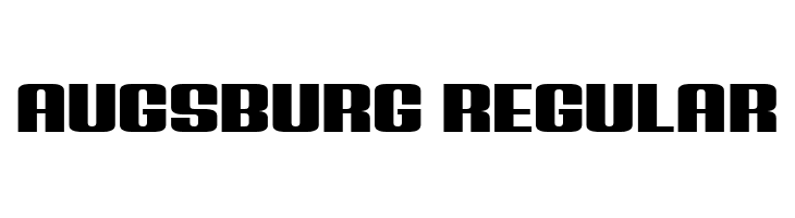 Augsburg Regular  les polices de caractères gratuit tlcharger