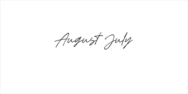 August July Logo