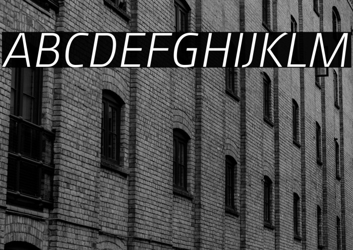 August Sans Reduced 46 Light Italic Example 3