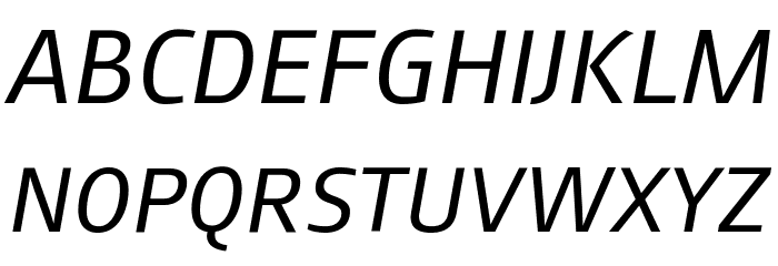 August Sans Reduced 56 Italic Font OTHER CHARS