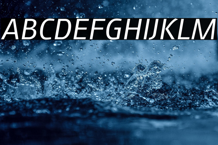 August Sans Reduced 56 Italic Example 2