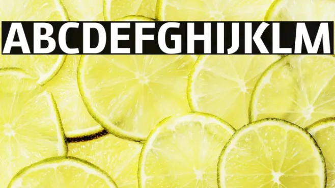 August Sans Reduced 75 Bold Example 2