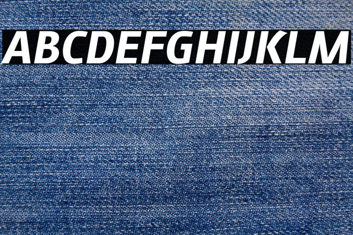 August Sans Reduced 76 Bold Italic Example 2