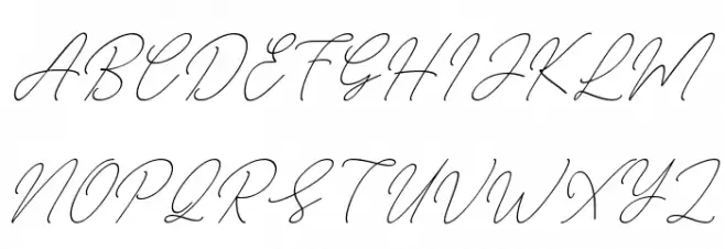 August Script Bold free Fonte MAIÚSCULAS