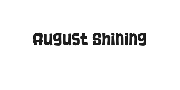 August Shining Logo