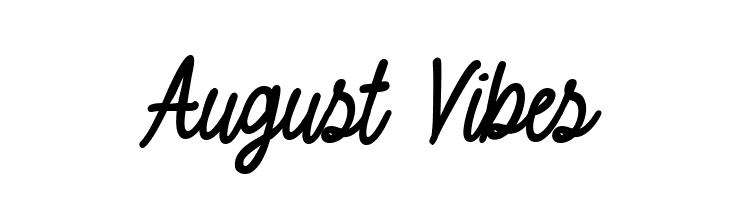 August Vibes  नि: शुल्क फ़ॉन्ट्स डाउनलोड