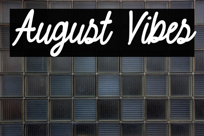 August Vibes Example 2