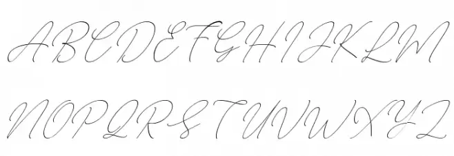 August free Schriftart Groß