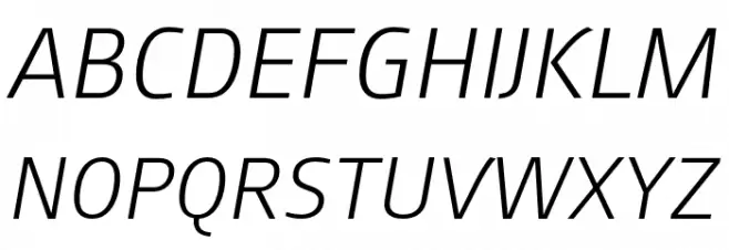 AugustSansRed-46LightIta Шрифта ВЕРХНИЙ
