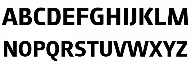 AugustSansRed-75Bold Polices MAJUSCULES