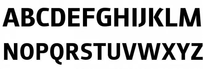 AugustSansReduced-Bold Polices MAJUSCULES