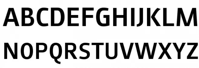 AugustSansReduced-Medium Fonte MAIÚSCULAS
