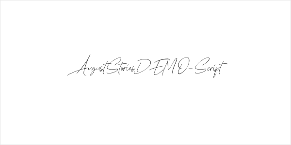 AugustStoriesDEMO-Script Logo