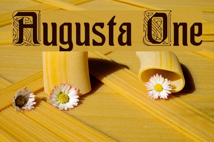 Augusta One Example 1