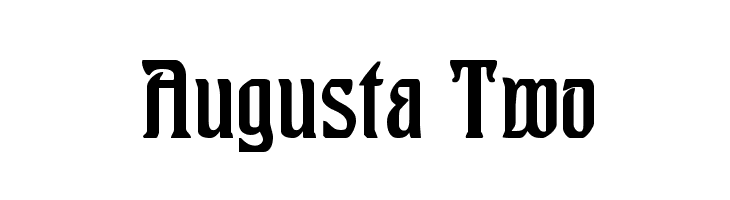 Augusta Two  font caratteri gratis