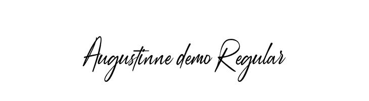 Augustinne demo Regular Font